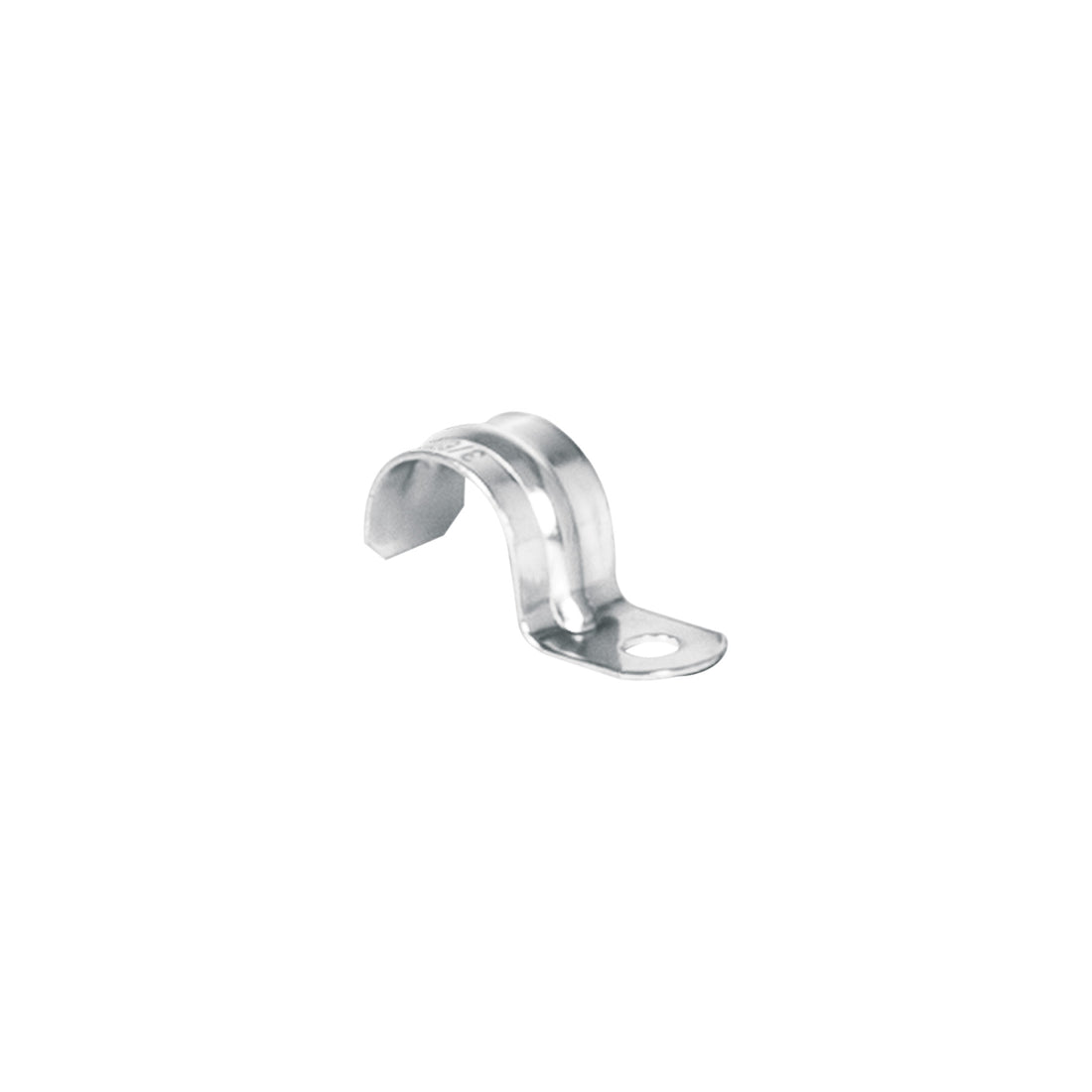 Bolsa c/10 abrazaderas tipo uña 3/8" p/tubo pared delgada