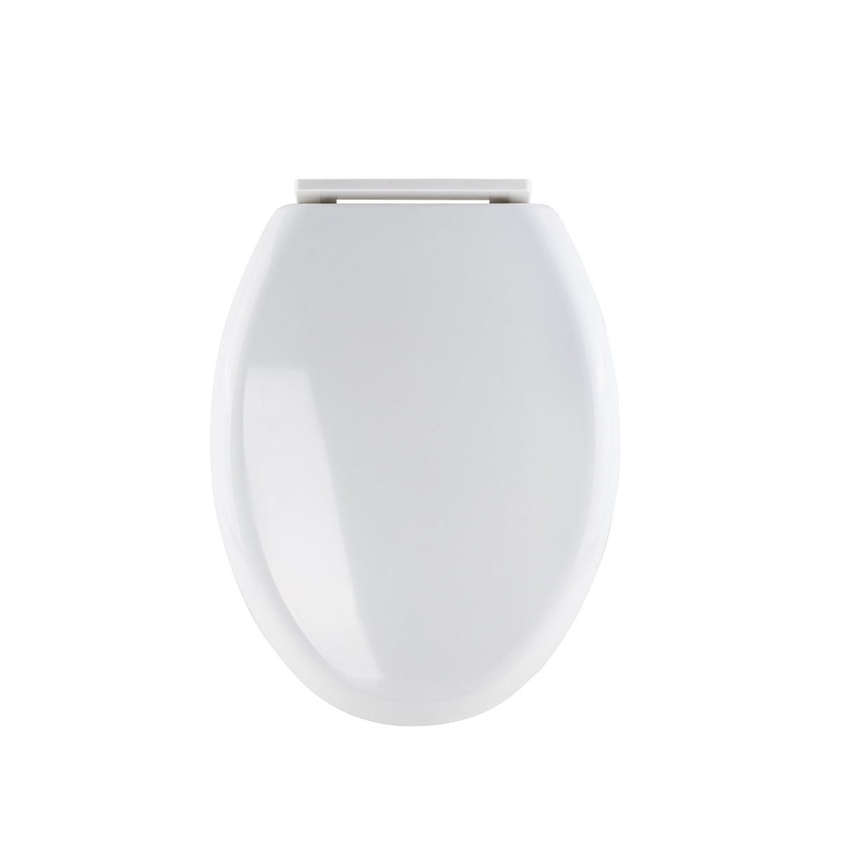 Asiento alargado para WC, cierre lento, abierto, hueso, ELEMENT