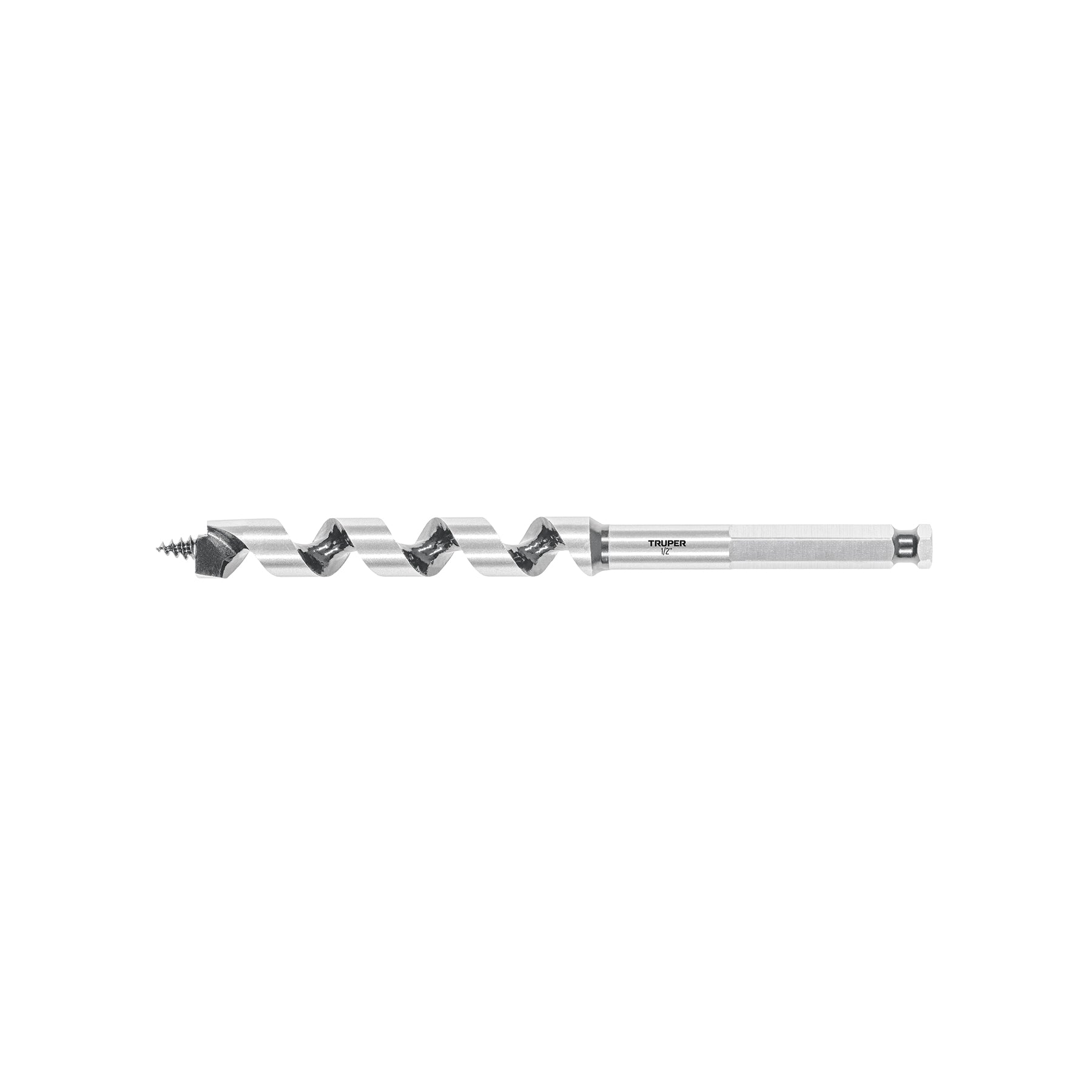 Broca auger tipo berbiquí 1/2" X 6", TRUPER
