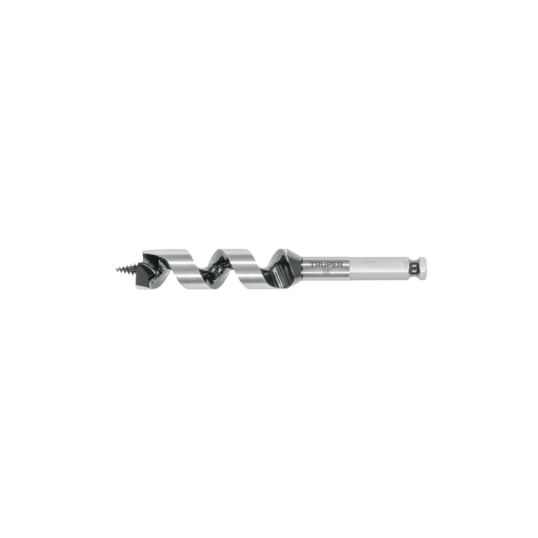 Broca auger tipo berbiquí 7/8" X 6", TRUPER