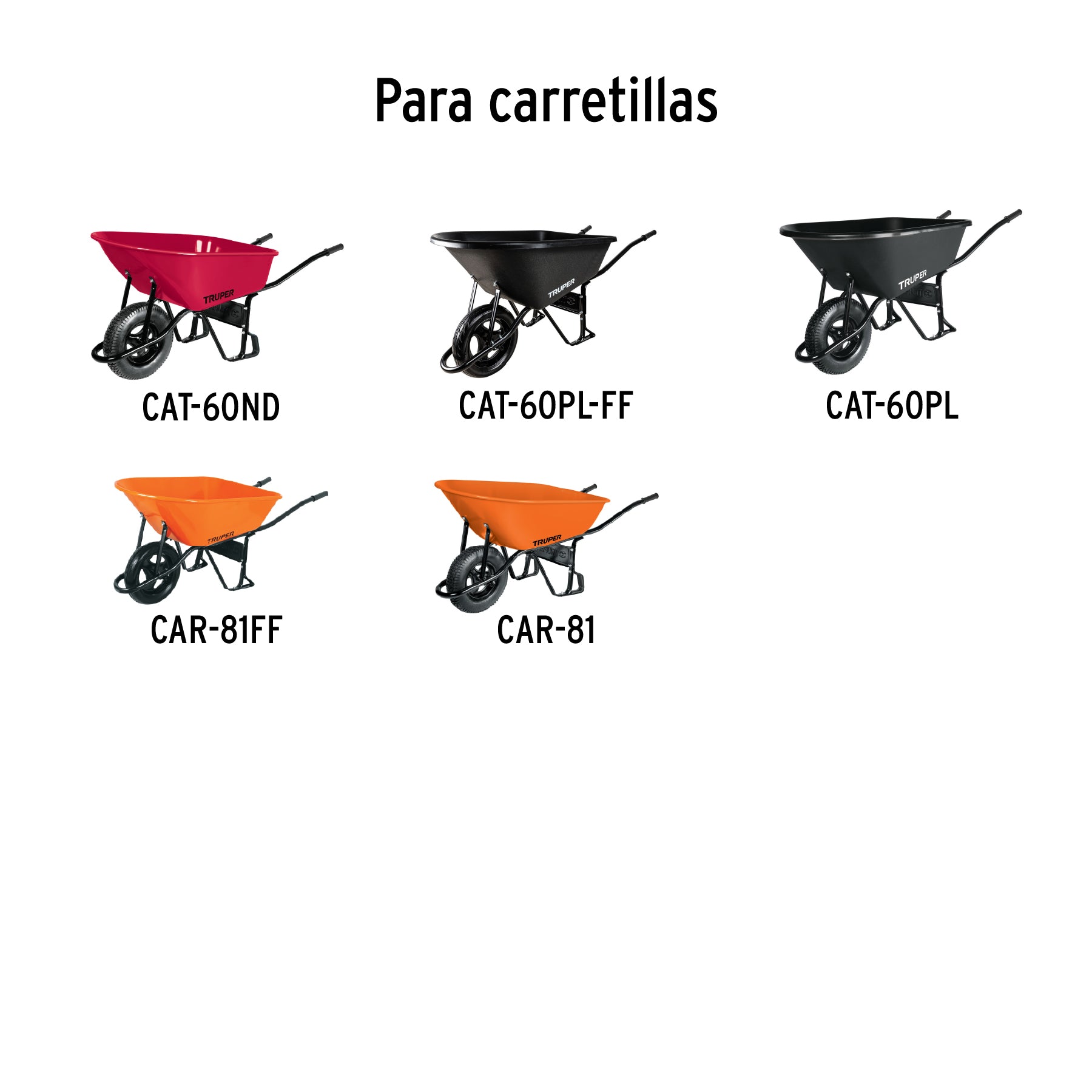 Larguero de bastidor calibre 16 para carretillas TRUPER