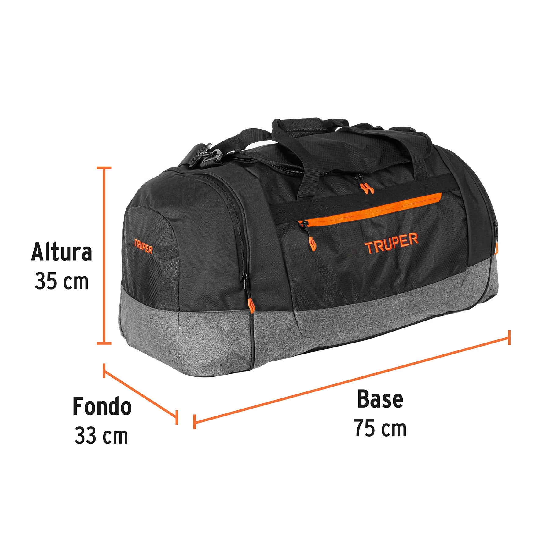 Maleta deportiva de 75 cm, TRUPER