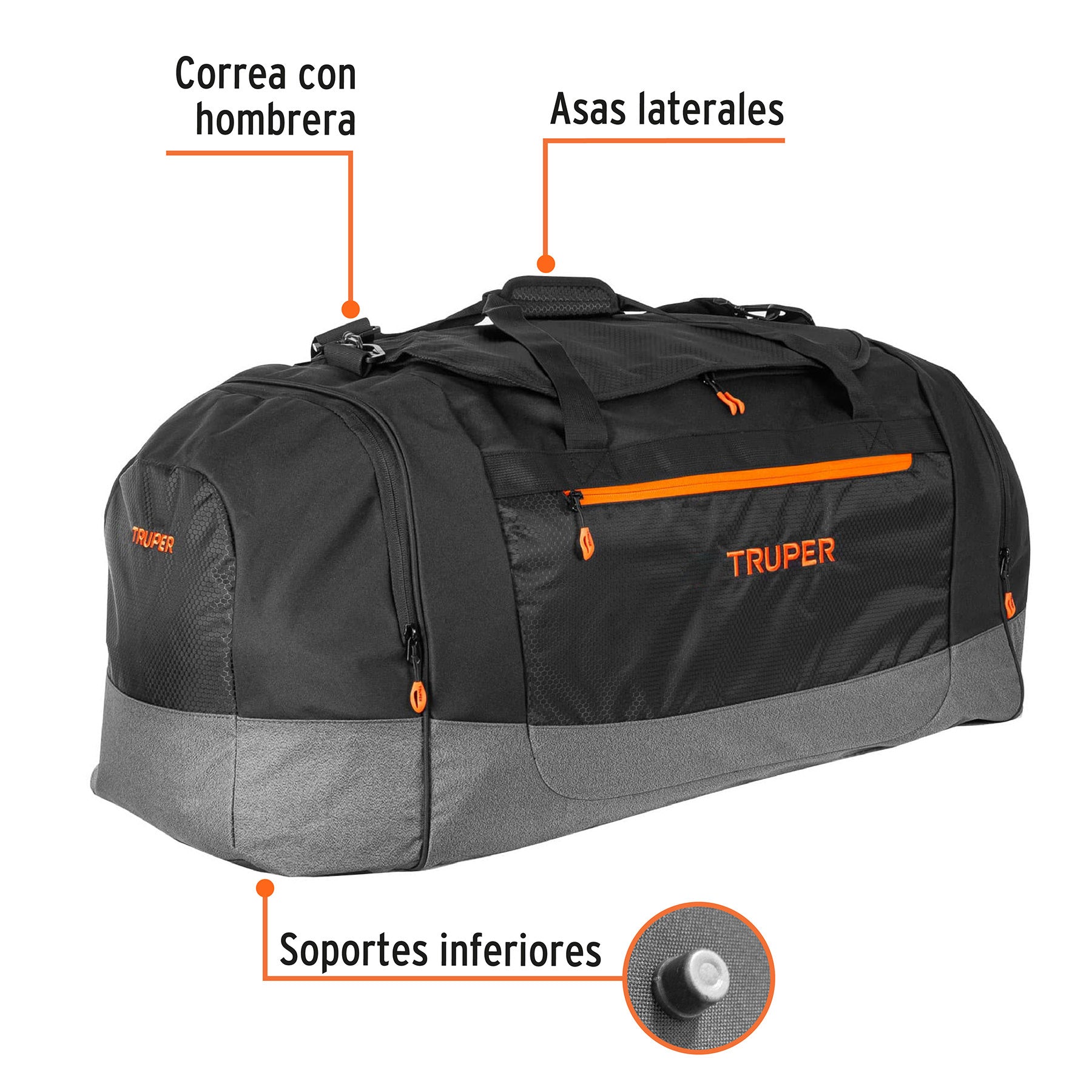 Maleta deportiva de 90 cm, TRUPER