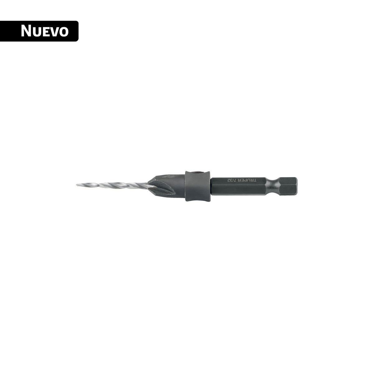 Broca avellanadora 4 para madera, 7/64", TRUPER