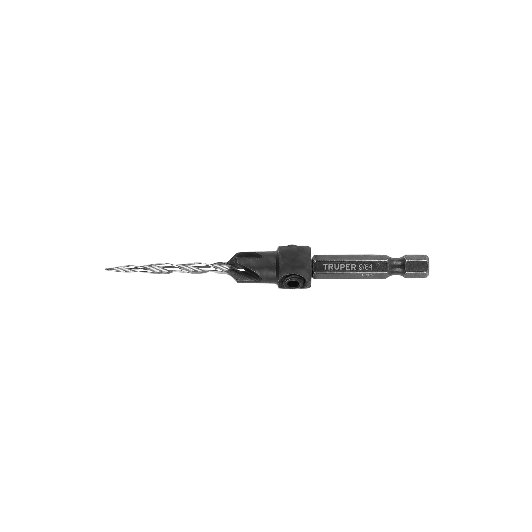 Broca avellanadora 6 para madera, 9/64", TRUPER