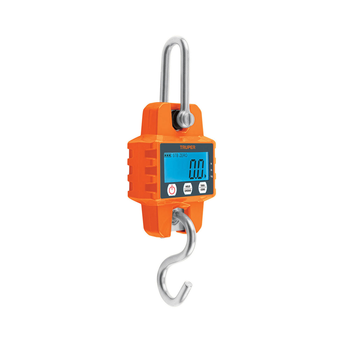 Báscula electrónica colgante, de pilas, 300 kg, TRUPER