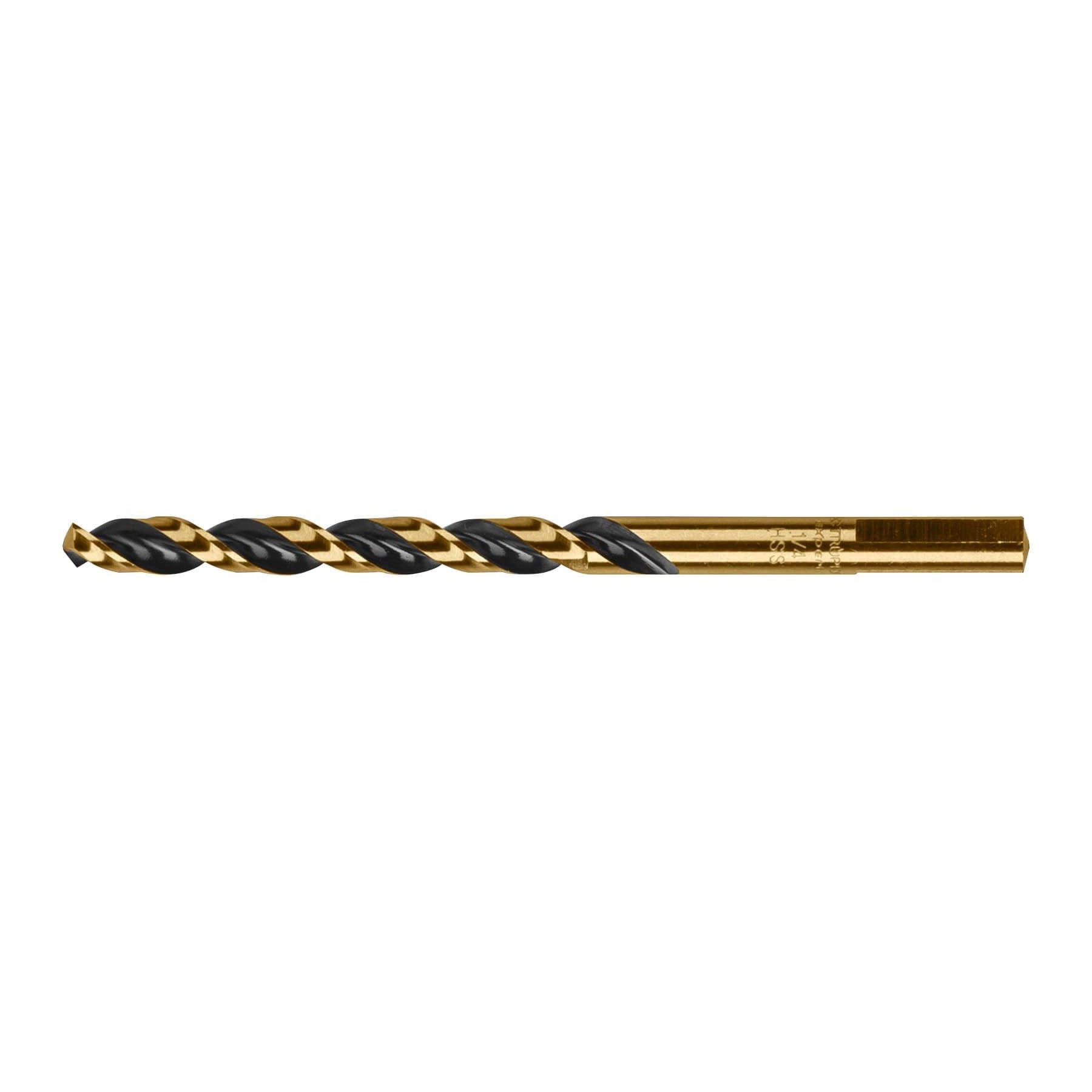 Broca HSS 1/4" Trugold para metal en blíster, EXPERT