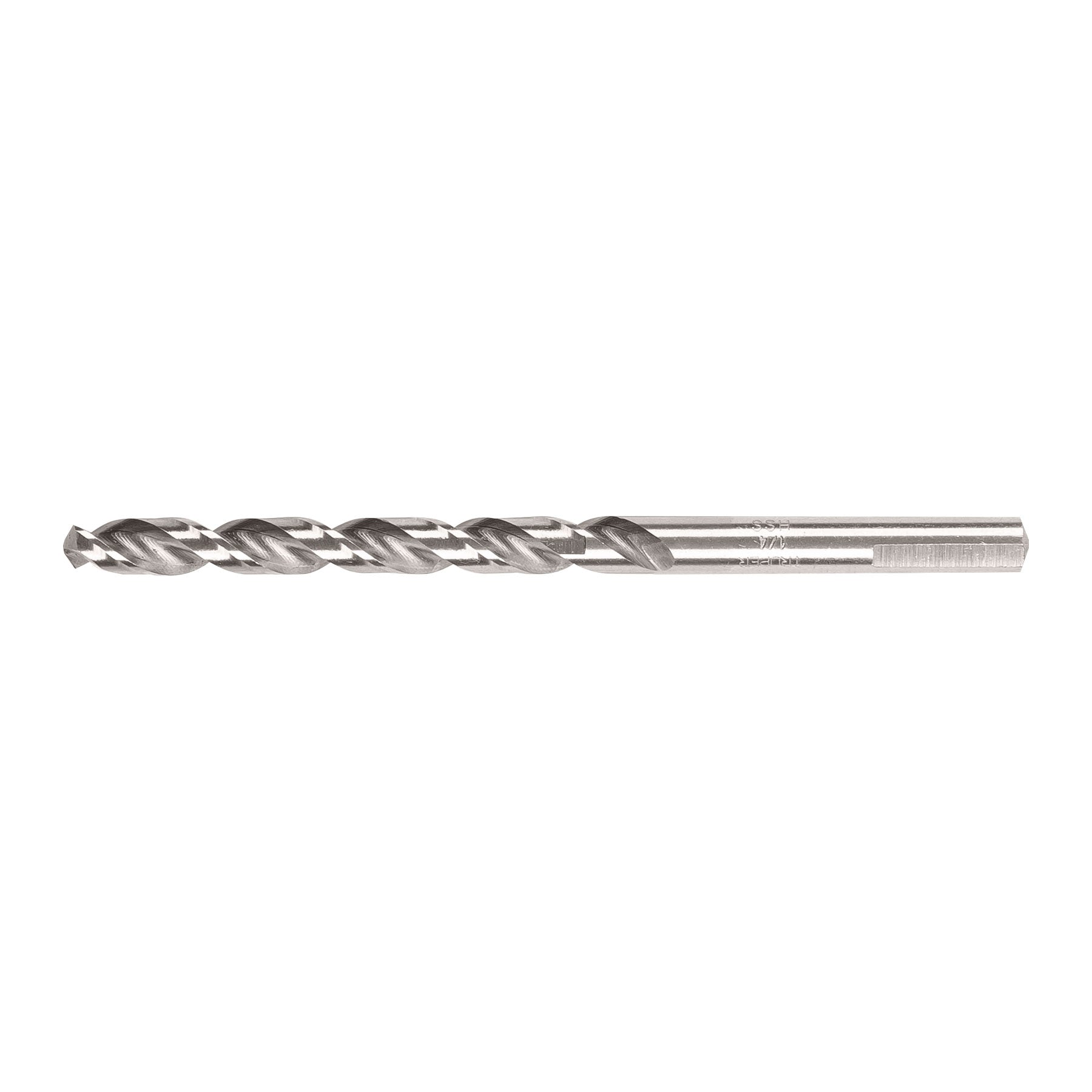 Broca HSS 1/4" Trusilver para metal, TRUPER