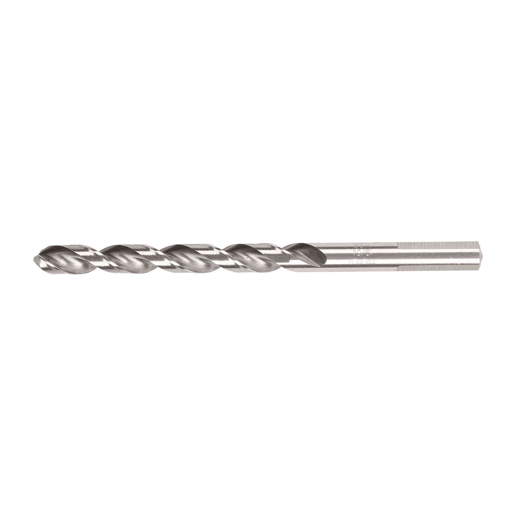 Broca HSS 19/64" Trusilver para metal, TRUPER