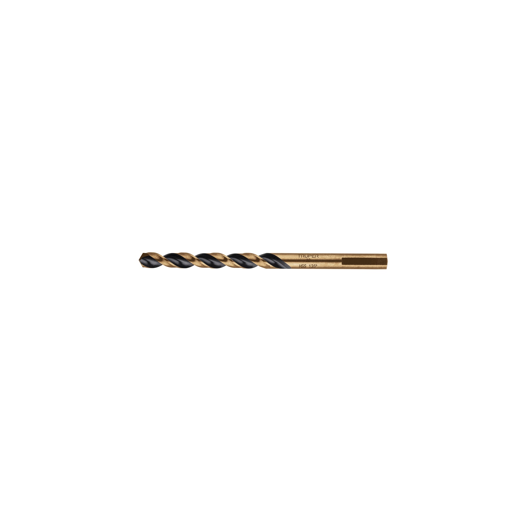Broca HSS 3/16" Trugold para metal, TRUPER EXPERT