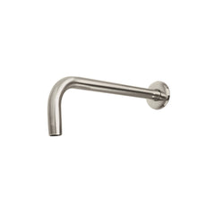 Brazo recto con chapetón para regadera, 30 cm, satinado, FOSET