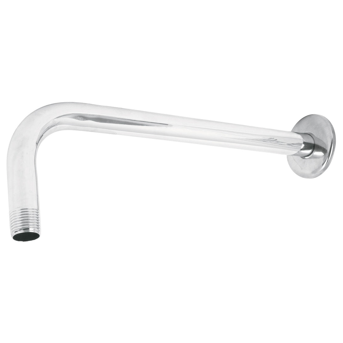 Brazo y chapetón para regadera, 30 cm, cromo, ELEMENT