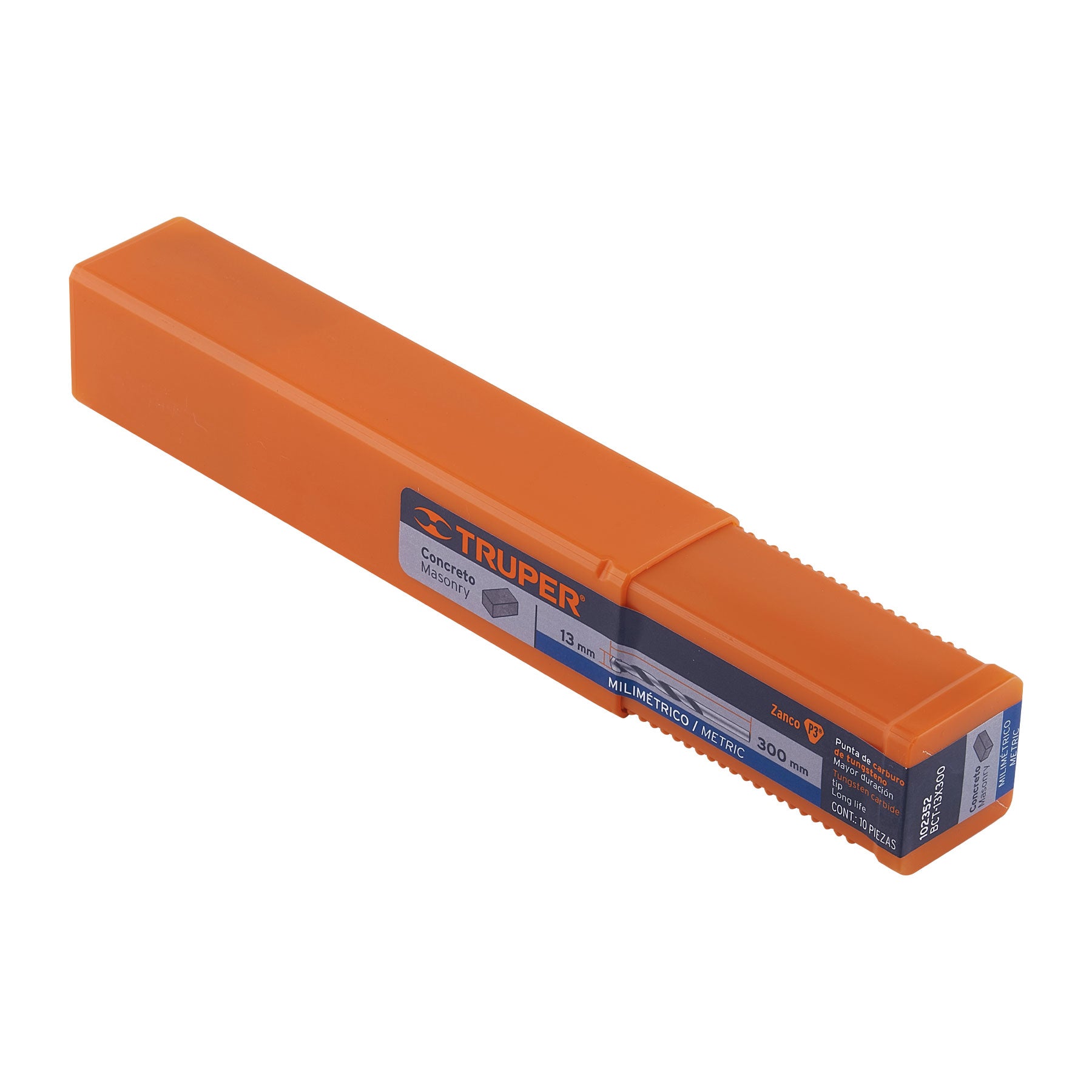 Broca para concreto 13 x 300 mm, TRUPER