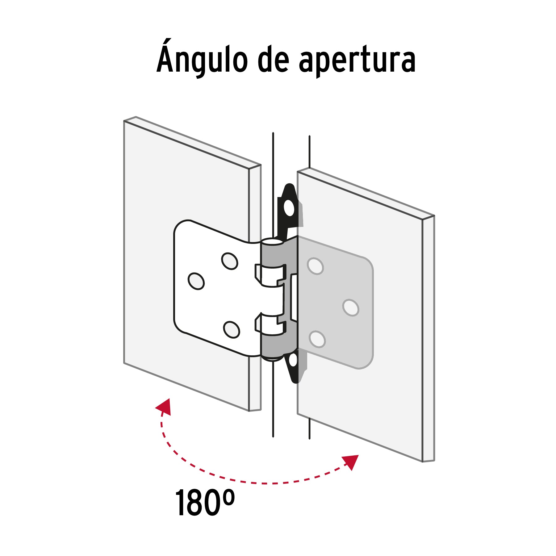 Bolsa con 2 bisagras parche de 7cm, latonado, HERMEX