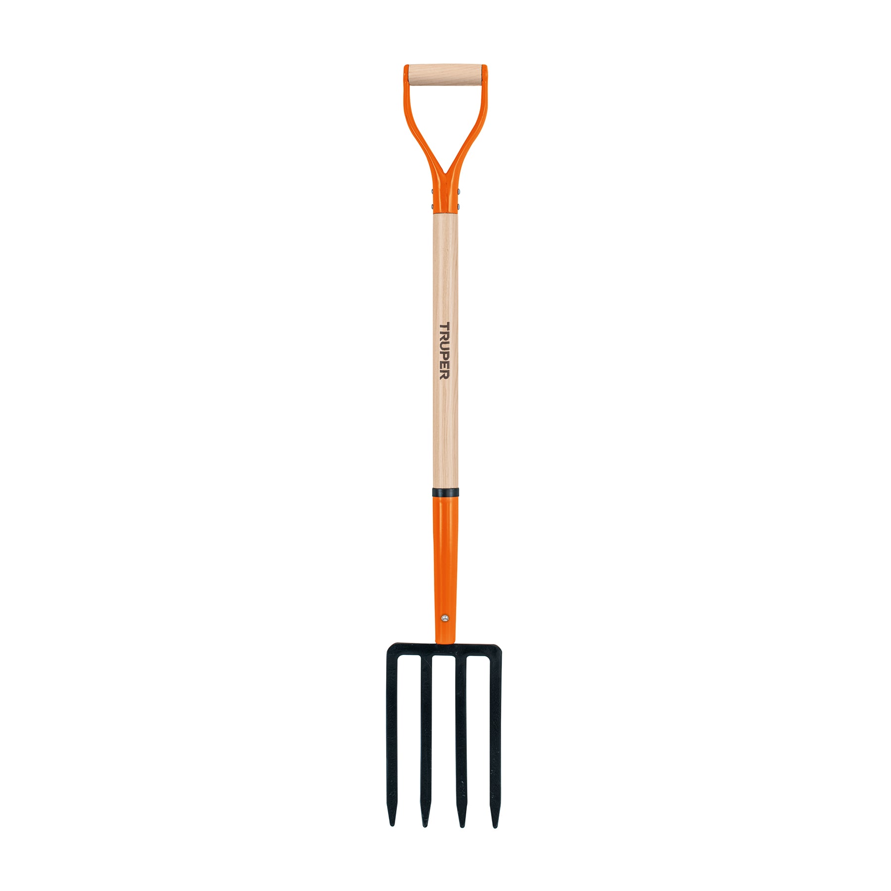 Bieldo para jardín, 4 dientes, mgo 34", puño "Y", TRUPER