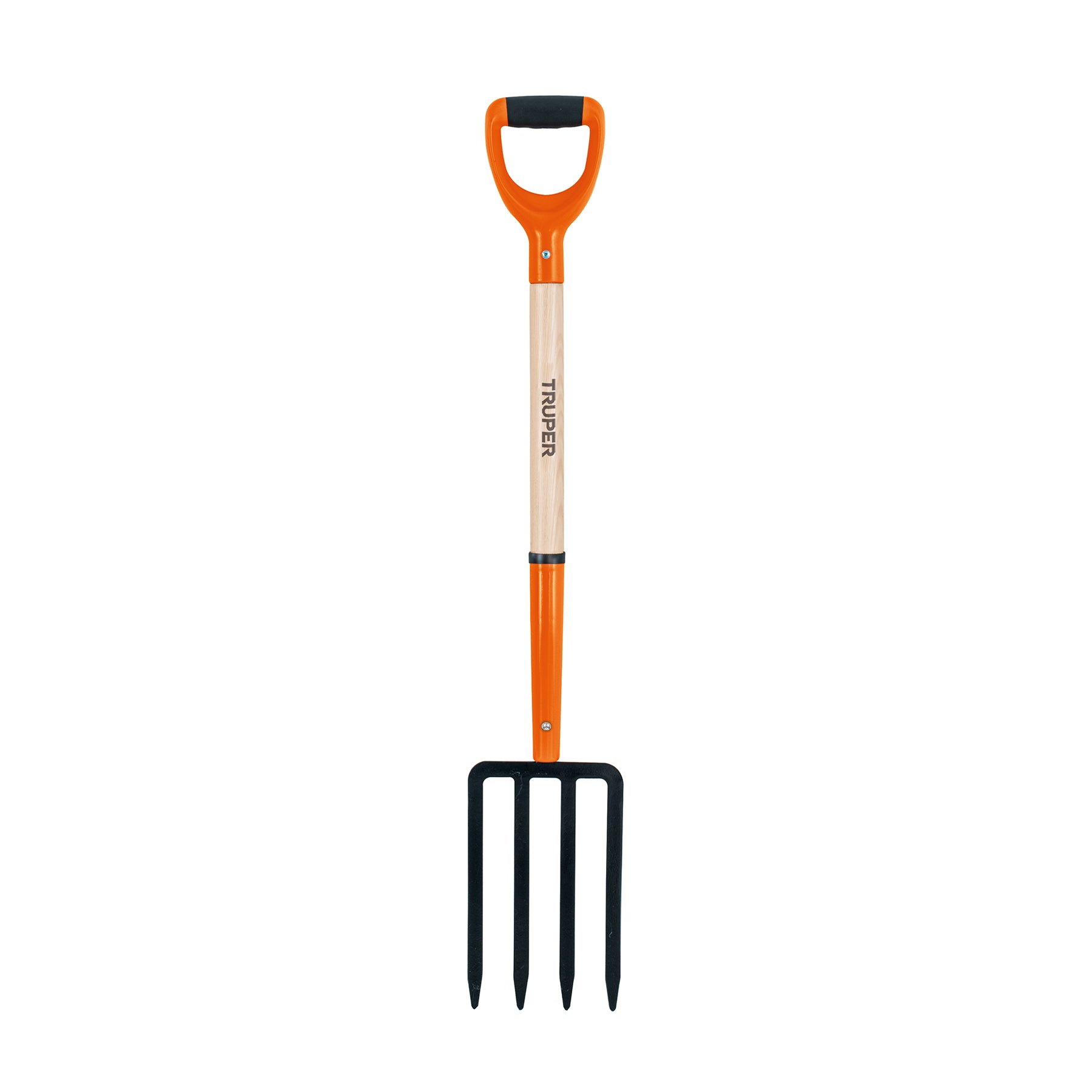 Bieldo para jardín, 4 dientes, mgo 29", puño "Y", TRUPER