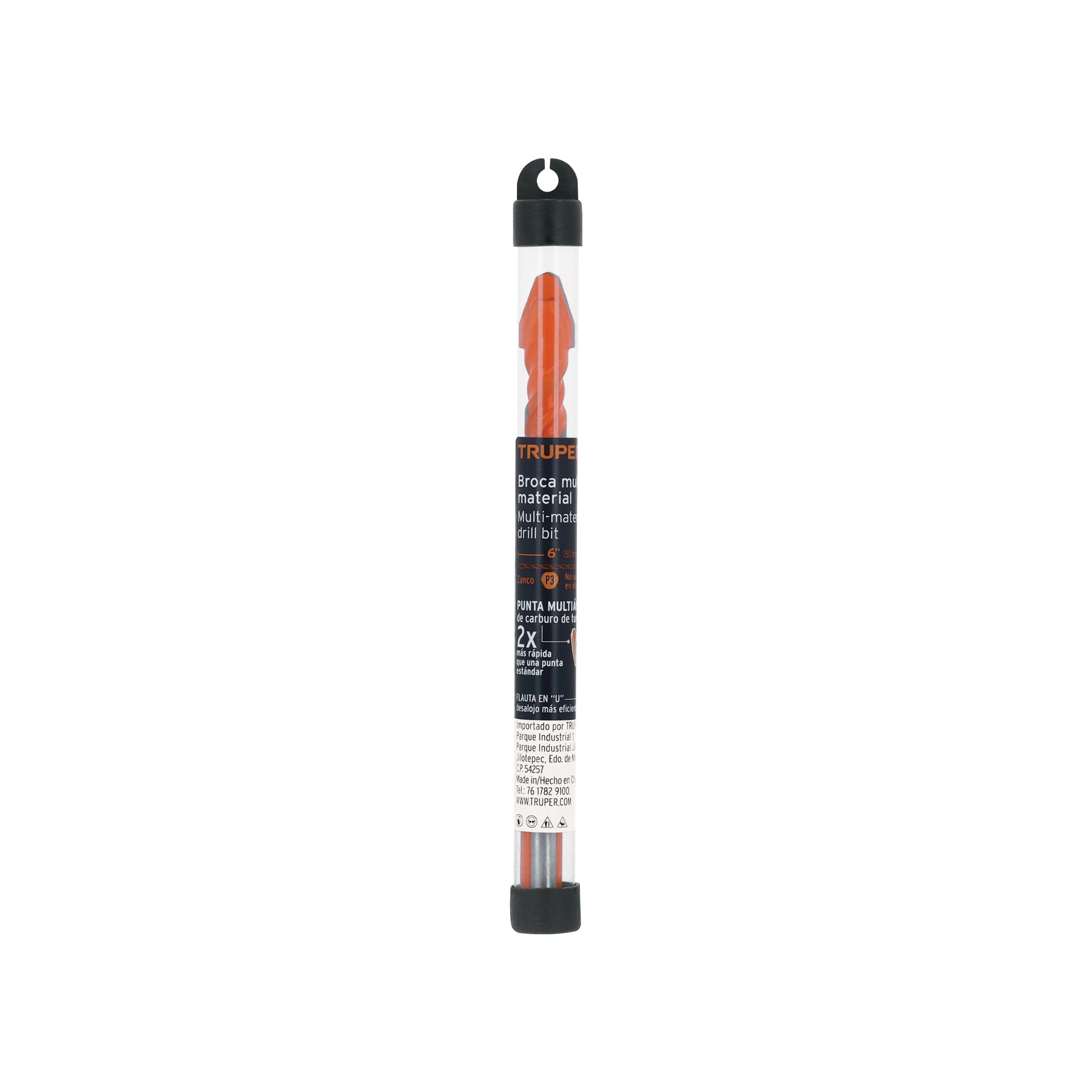 Broca multimaterial 1/2 x 6", TRUPER