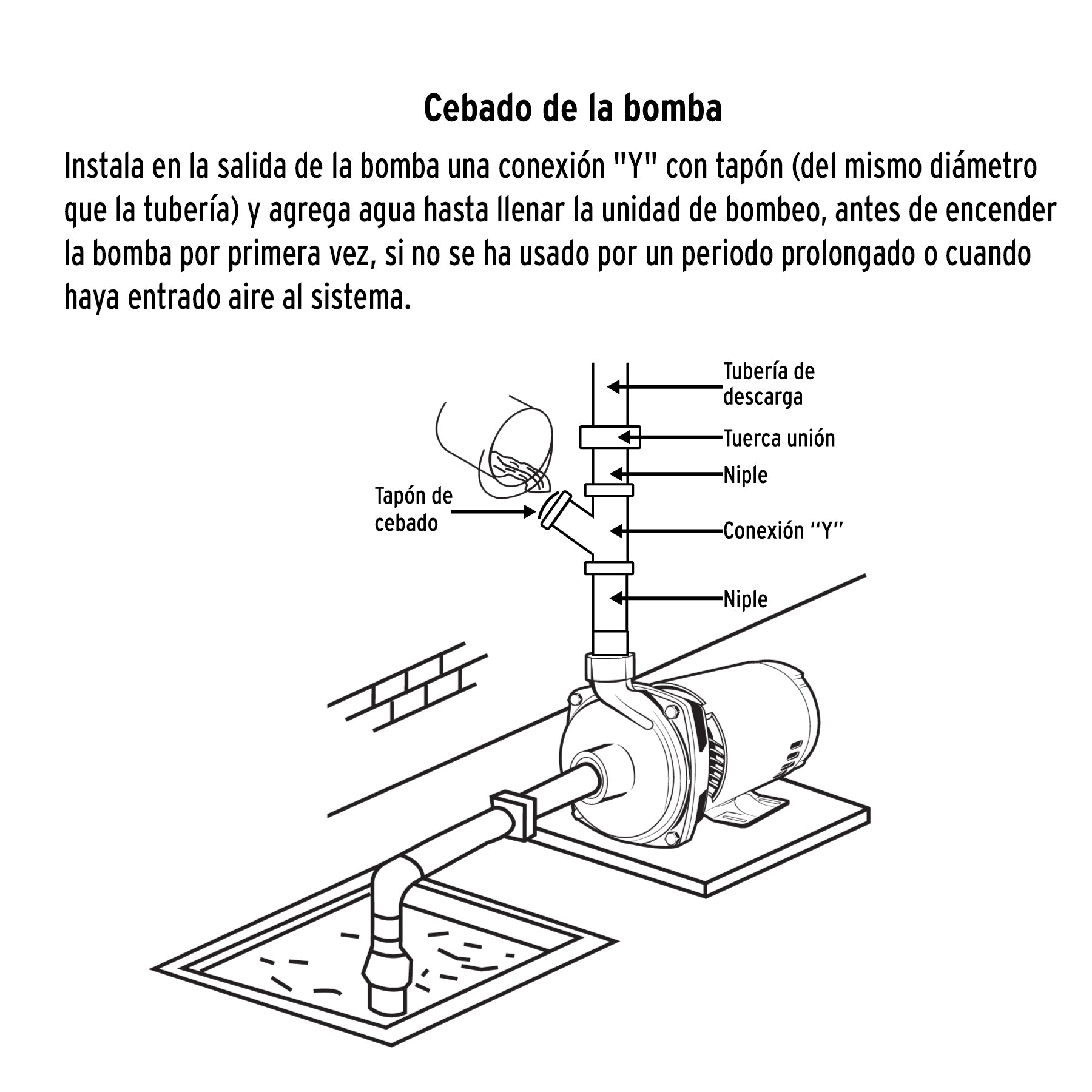Bomba centrífuga para agua, 1/2 HP, TRUPER