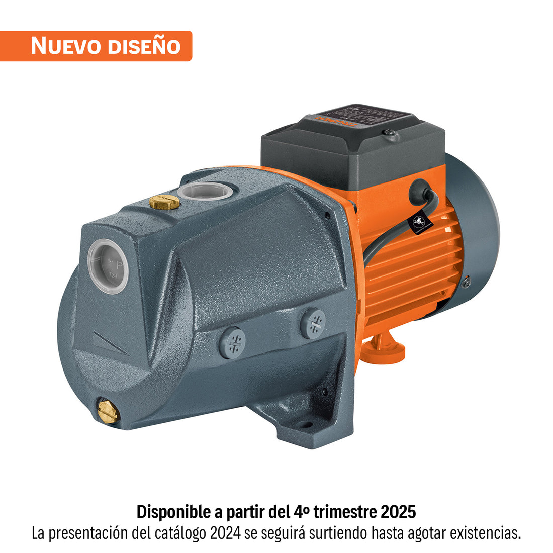 Bomba tipo jet, cabezal de hierro, 1/2 HP, TRUPER