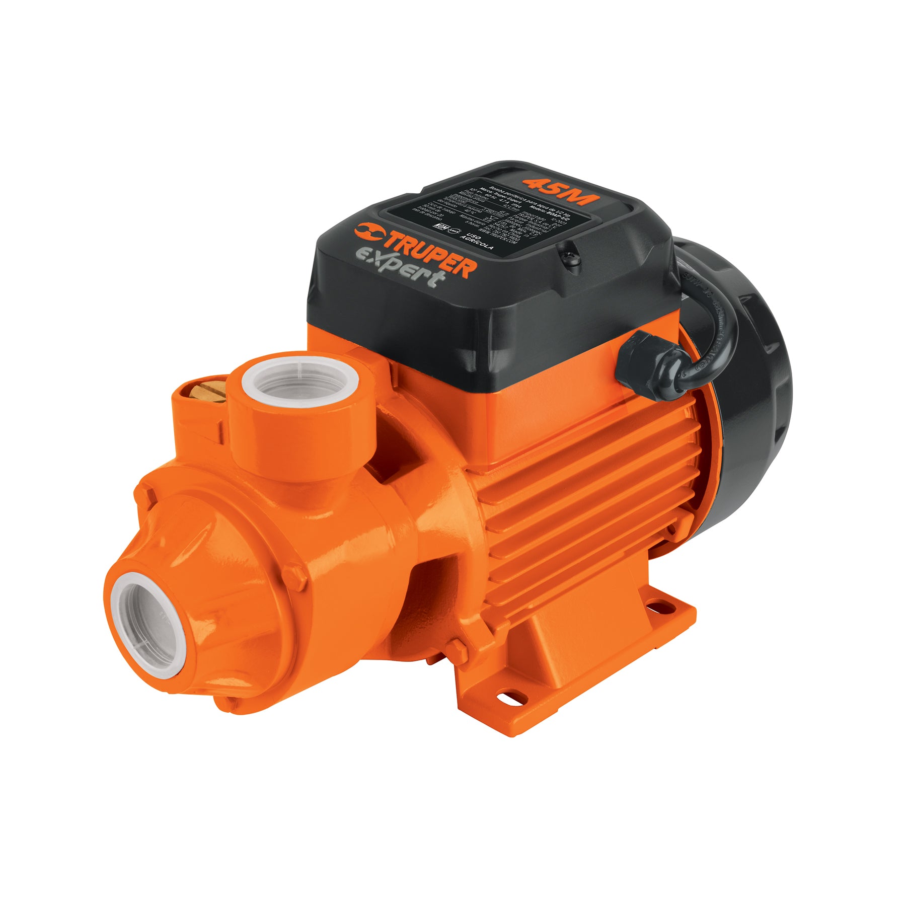 Bomba periférica 1/2HP, altura máx 45m, uso agrícola, EXPERT