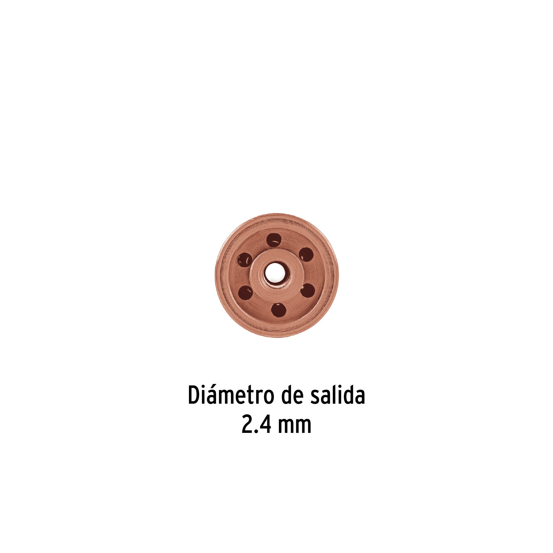 Boquilla 4 para corte con acetileno, TRUPER
