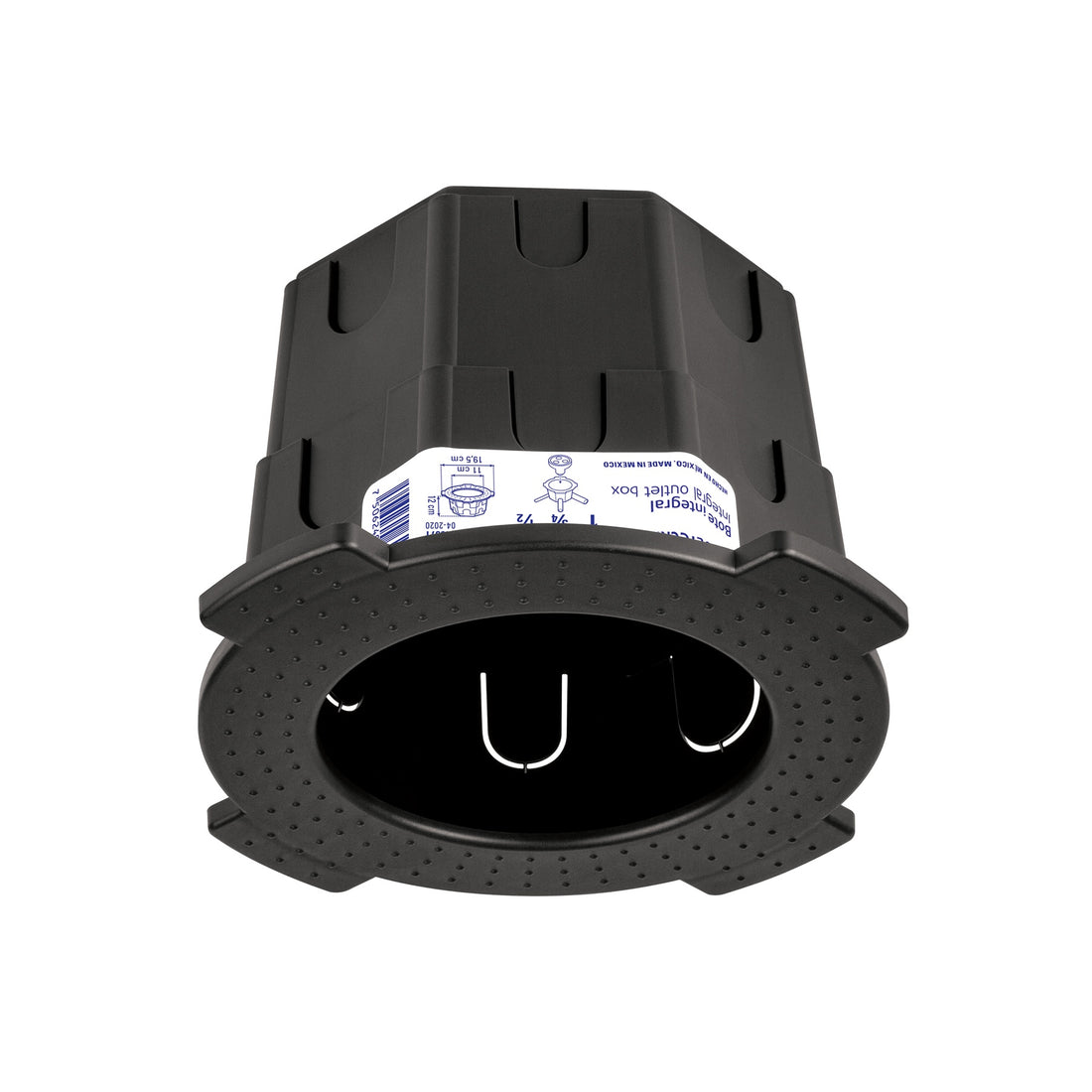 Bote integral de 12 cm, aro interno de 11 cm, VOLTECK