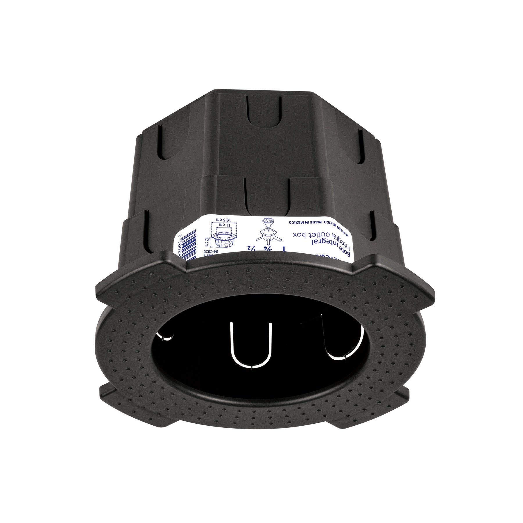 Bote integral de 12 cm, aro interno de 11 cm, VOLTECK