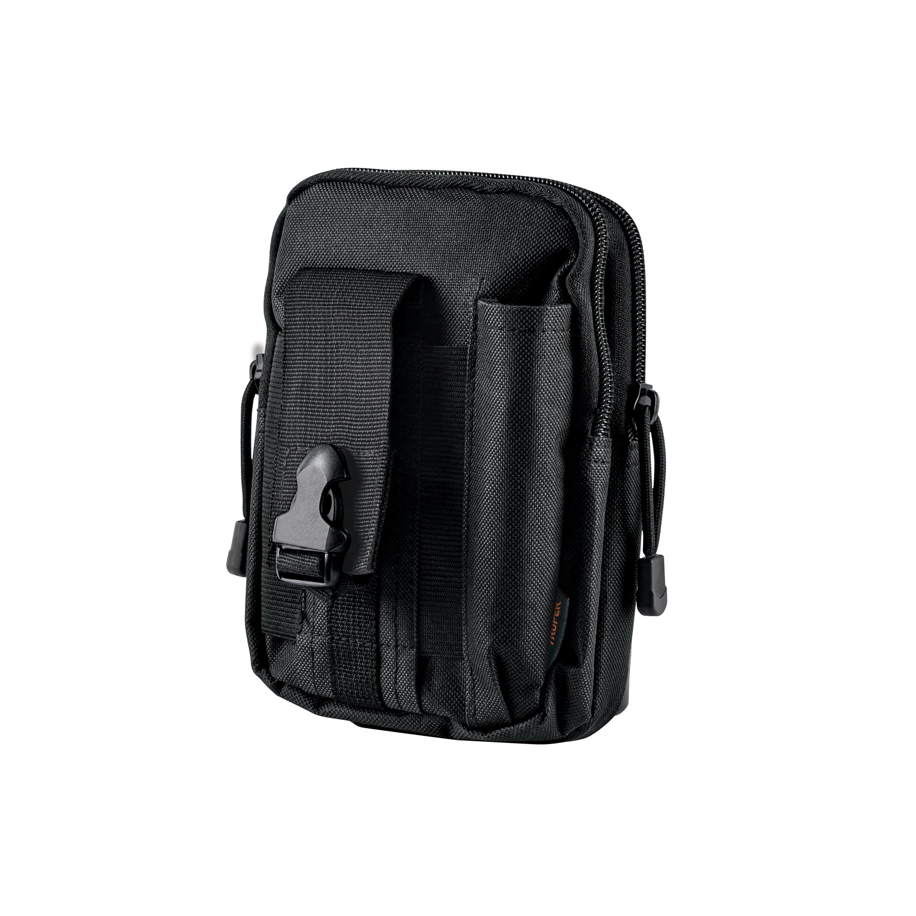 Bolso táctico negro para cinturón, TRUPER