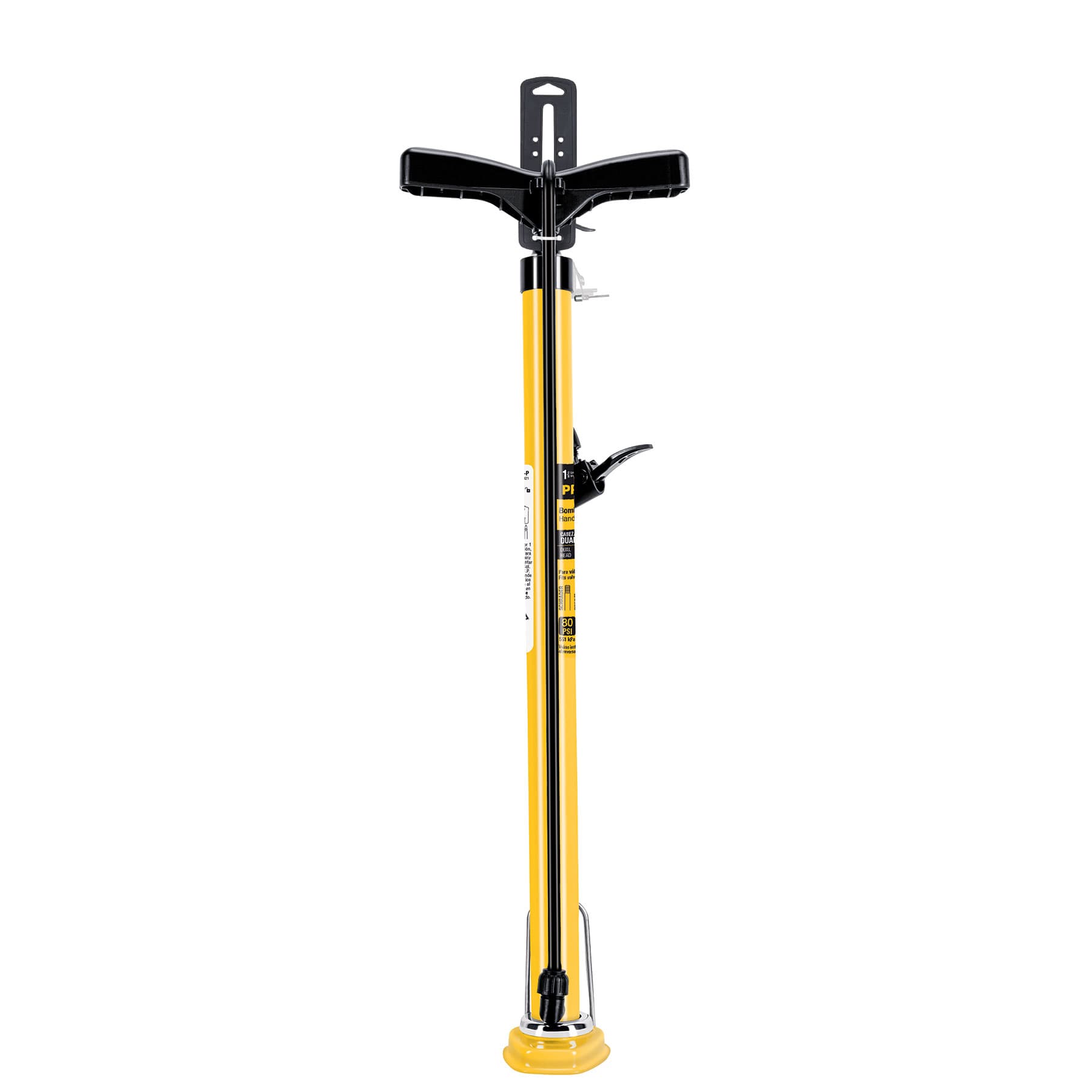 Bomba manual para inflar, 80 PSI, PRETUL