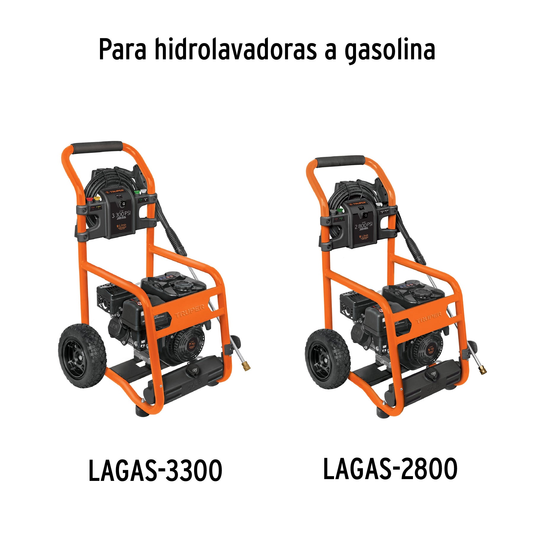 Juego de 5 boquillas para hidrolavadoras LAGAS-2800 y 3300