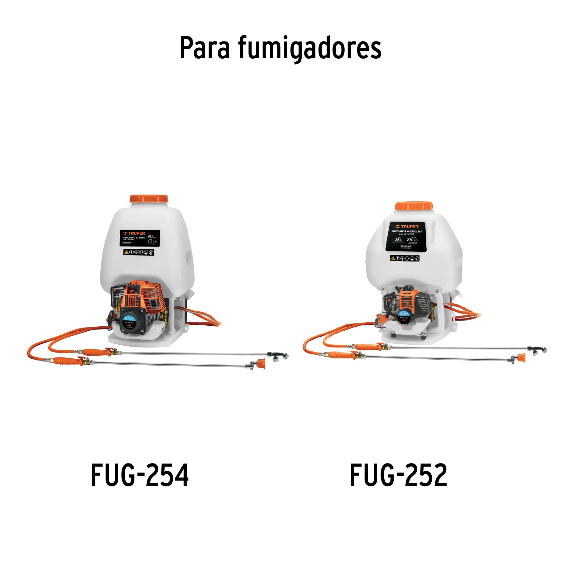 Boquilla cónica para fumigadores a gasolina FUG-252, FUG-254