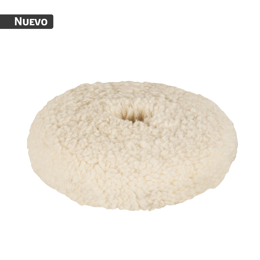 Borla para pulir de lana trenzada de 8" doble cara, TRUPER