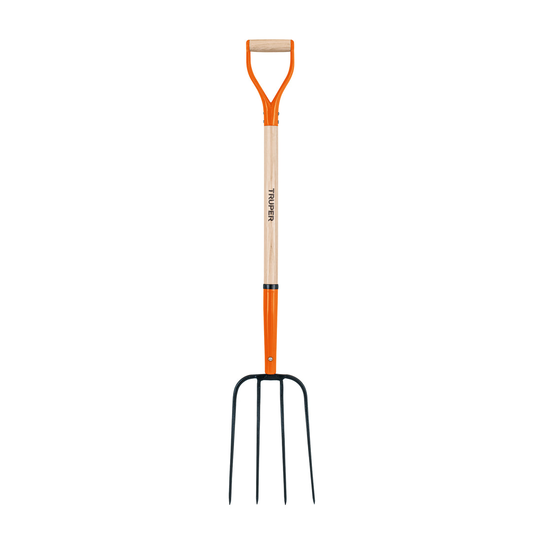 Bieldo para paja, 4 dientes, mango 34", puño "Y", TRUPER