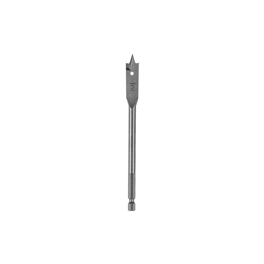 Broca plana de manita 1/2" para madera, PRETUL