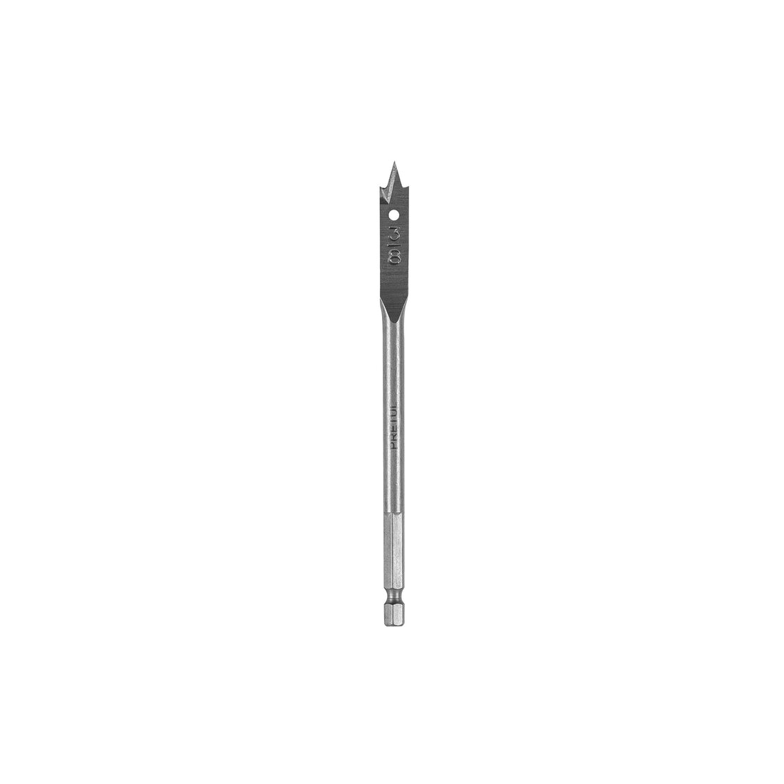 Broca plana de manita 3/8" para madera, PRETUL