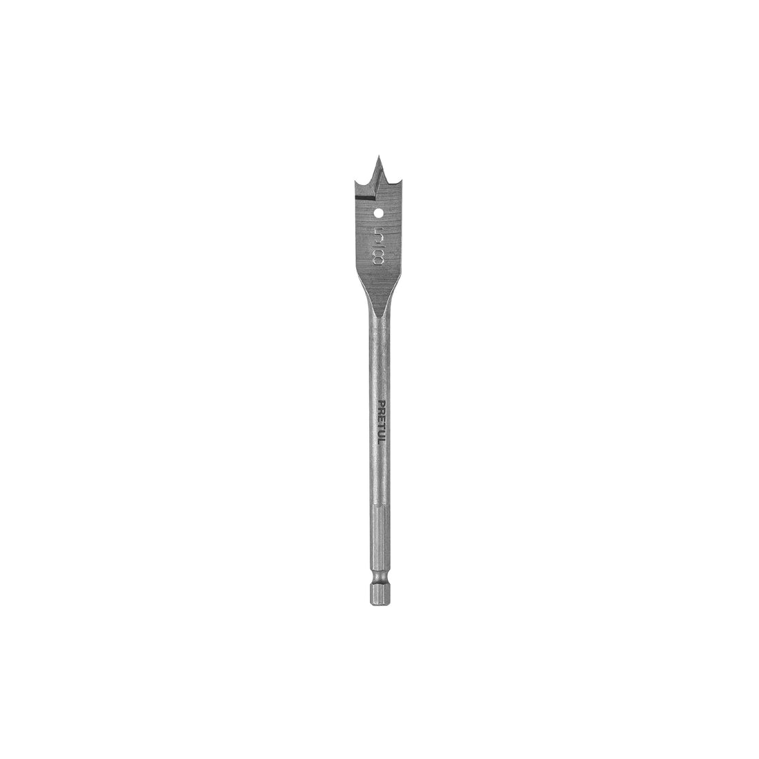 Broca plana de manita 5/8" para madera, PRETUL