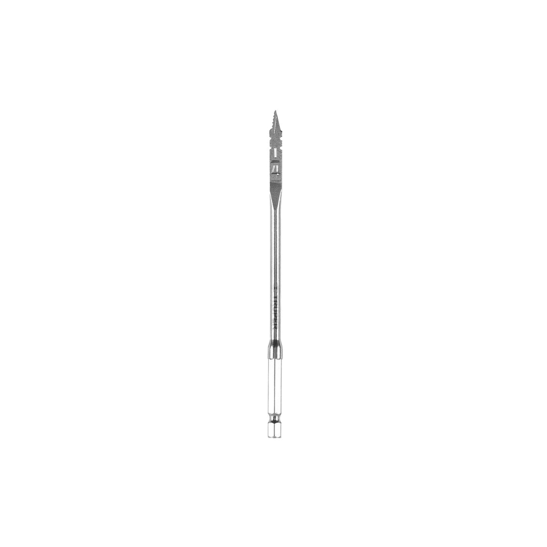 Broca plana de manita 1/4" para madera, TRUPER