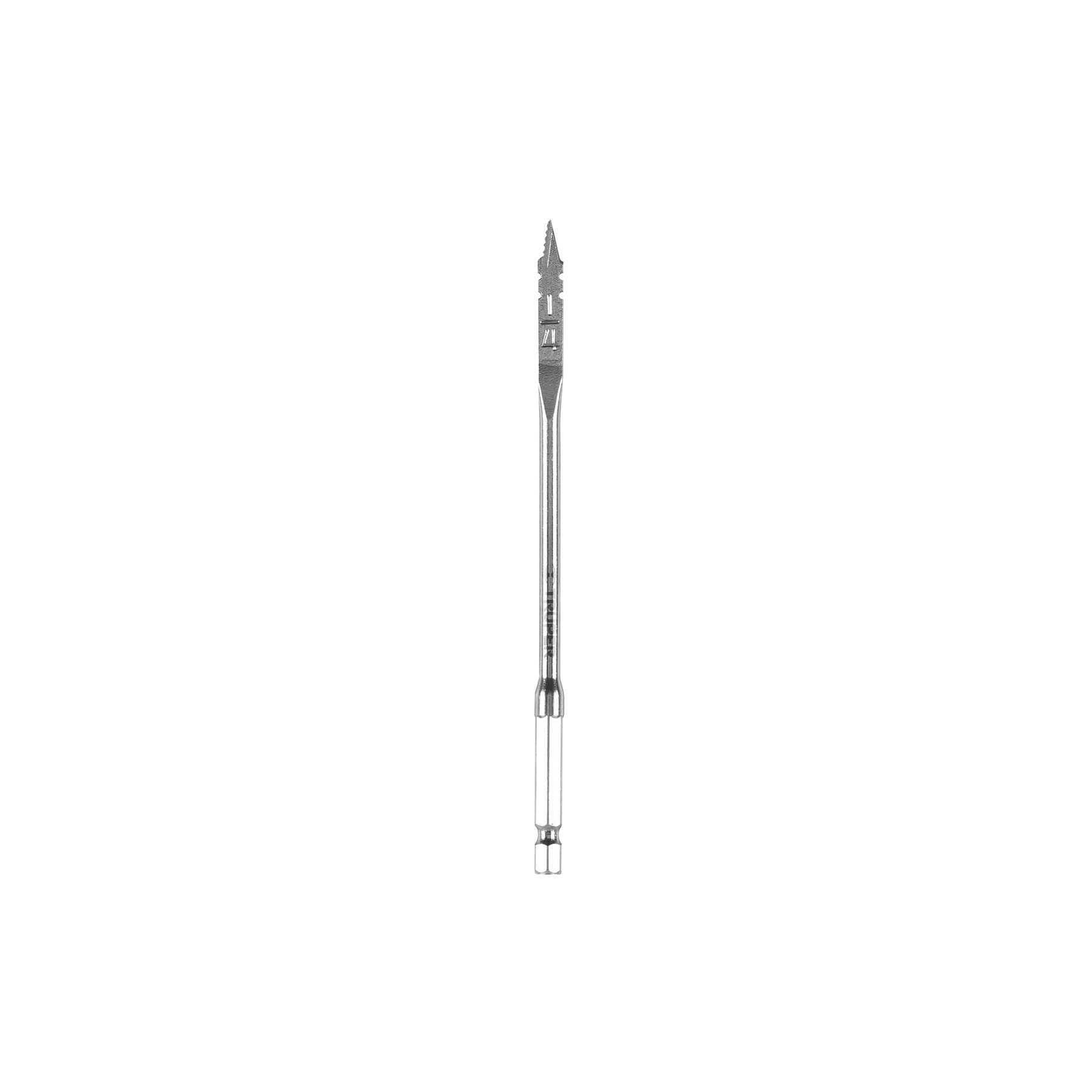 Broca plana de manita 1/4" para madera, TRUPER