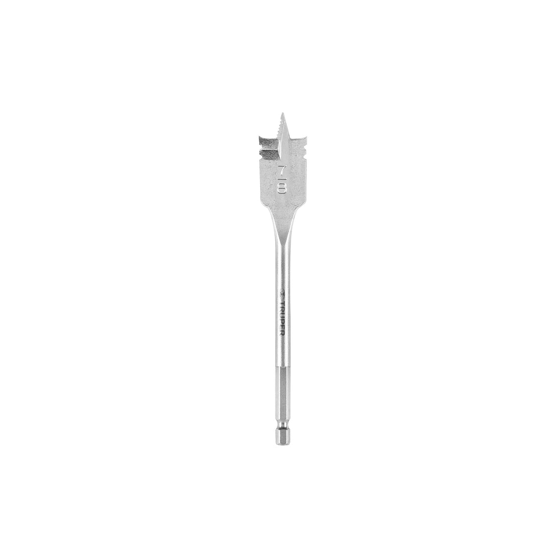 Broca plana de manita 7/8" para madera, TRUPER