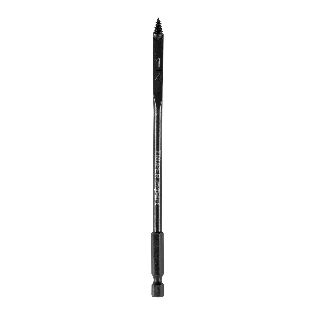 Broca plana de manita 1/4" para madera, TRUPER EXPERT