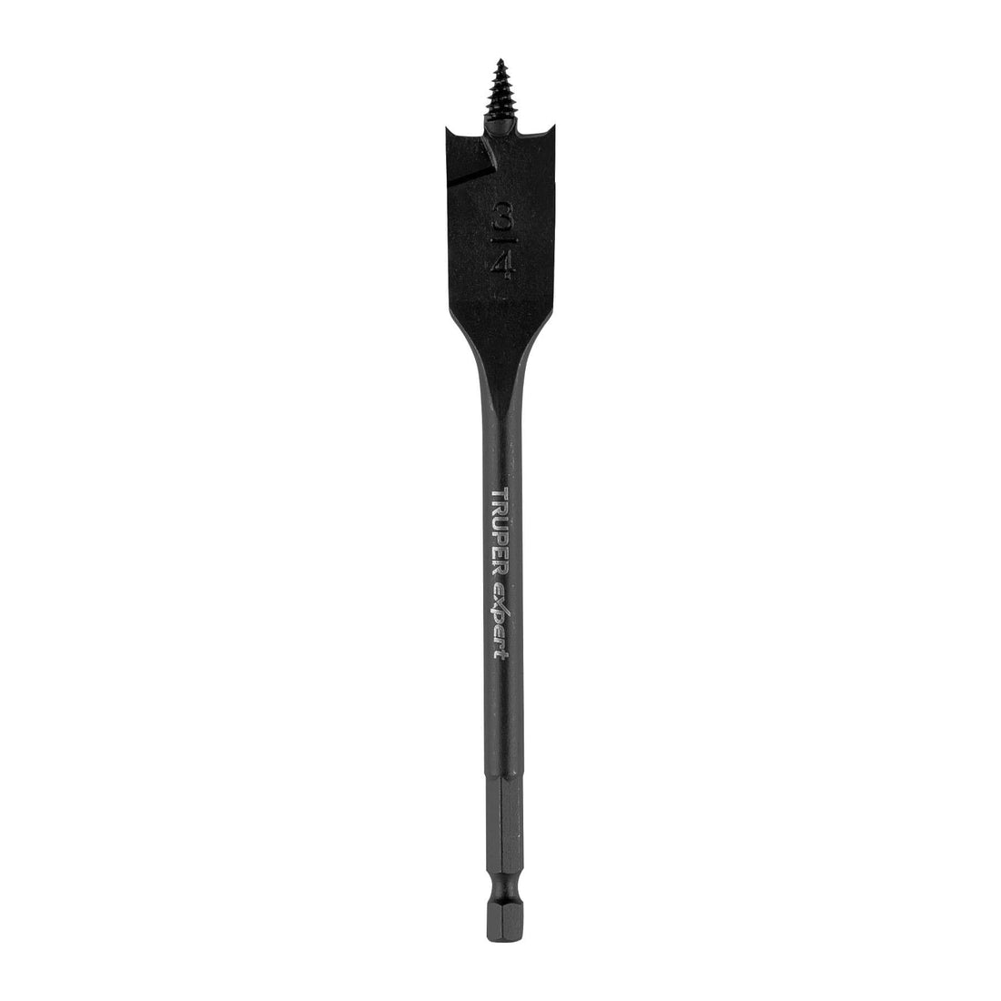 Broca plana de manita 3/4" para madera, TRUPER EXPERT