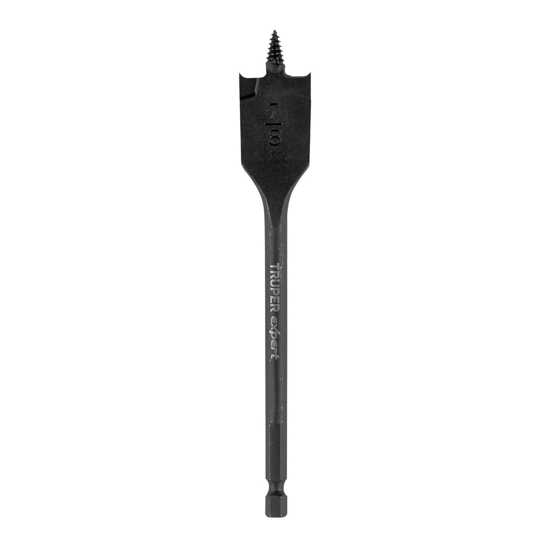 Broca plana de manita 7/8" para madera, TRUPER EXPERT