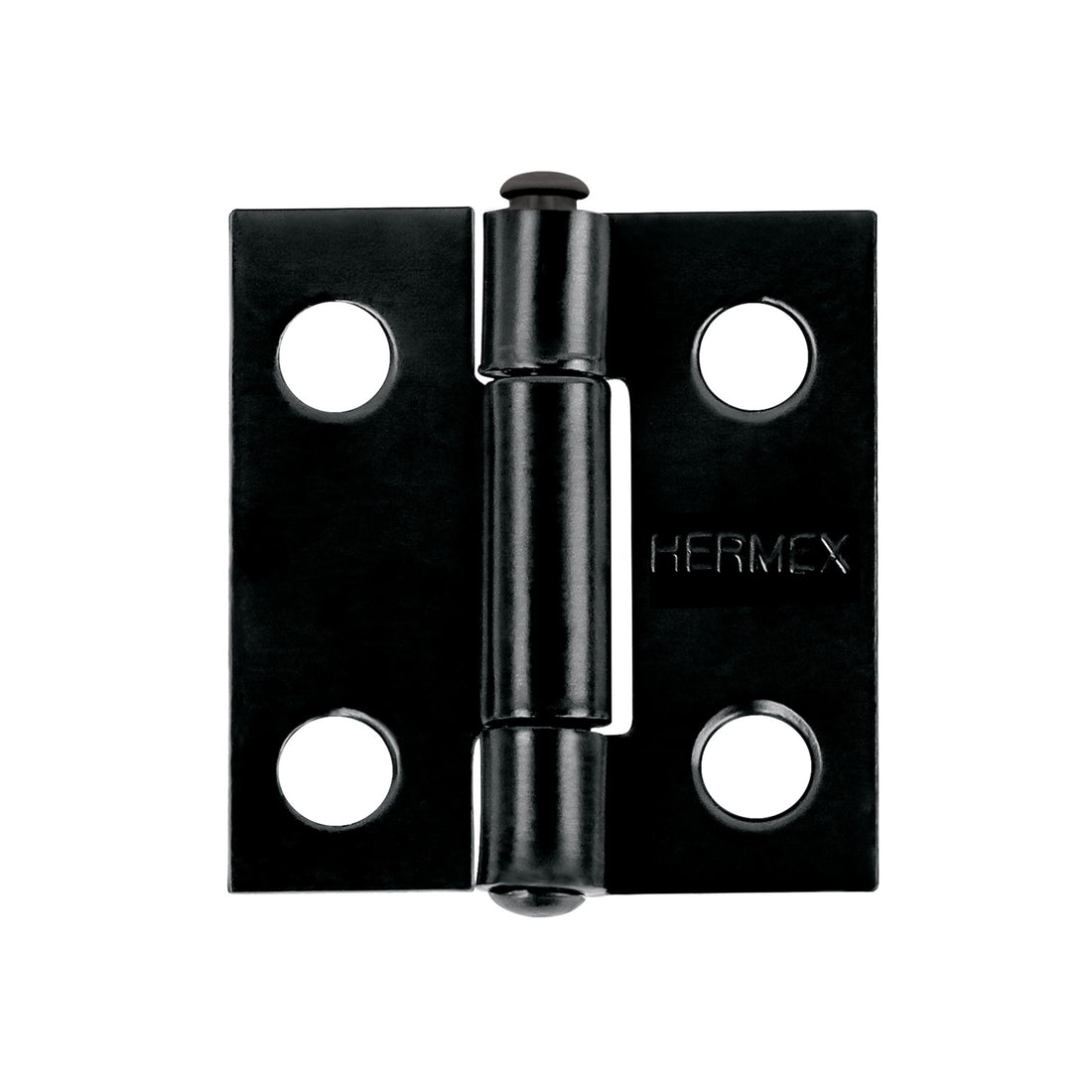 Bisagra rectangular 1" negra, HERMEX