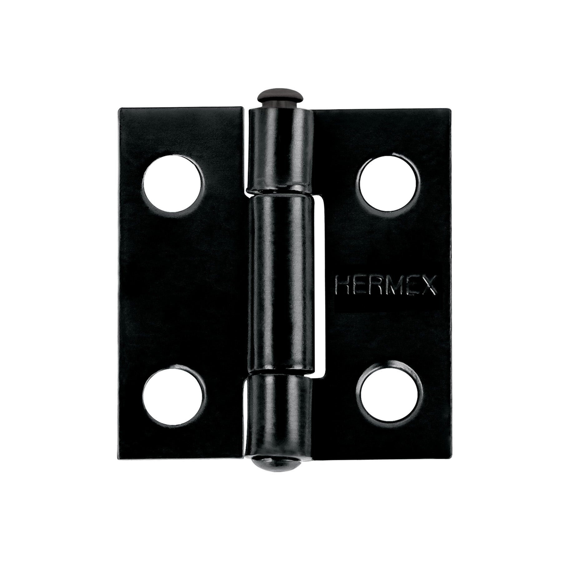 Bisagra rectangular 1" negra, HERMEX
