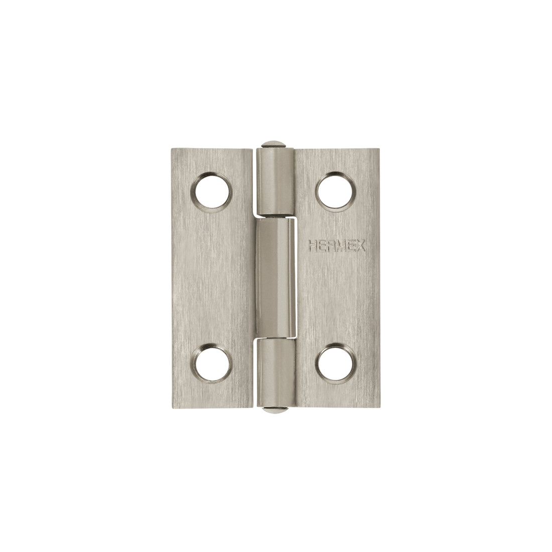 Bisagra rectangular 1-1/2" acero inoxidable, HERMEX