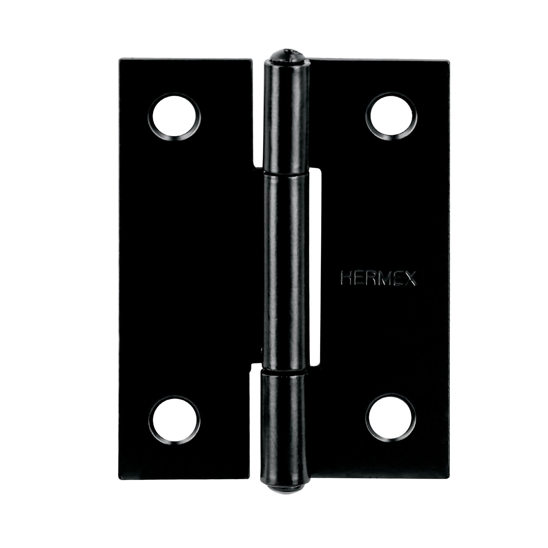 Bisagra rectangular 2" negra, HERMEX