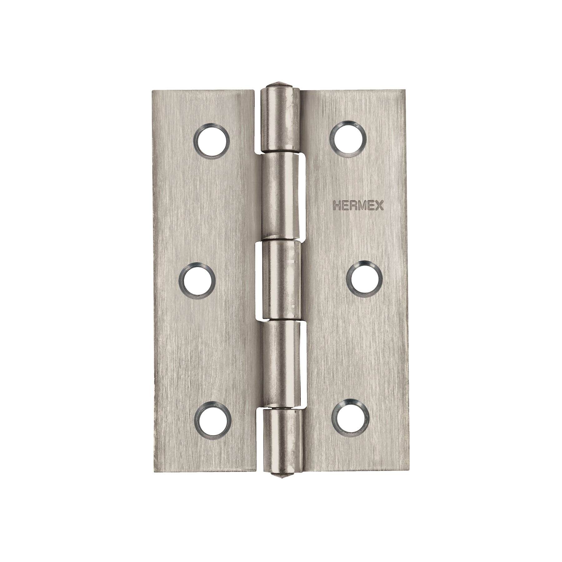 Bisagra rectangular 2-1/2" acero inoxidable, HERMEX