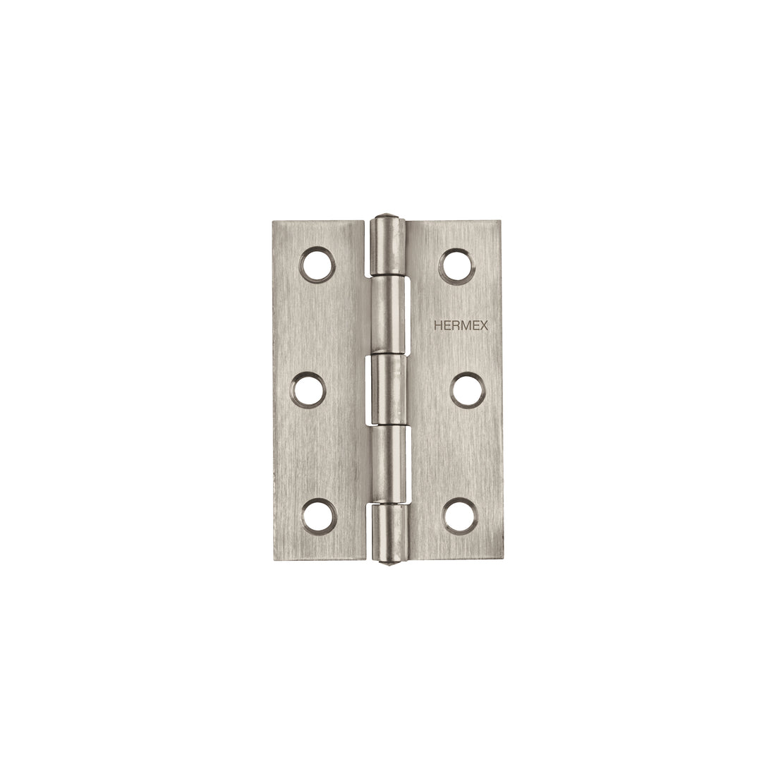 Bisagra rectangular 3" acero inoxidable, HERMEX