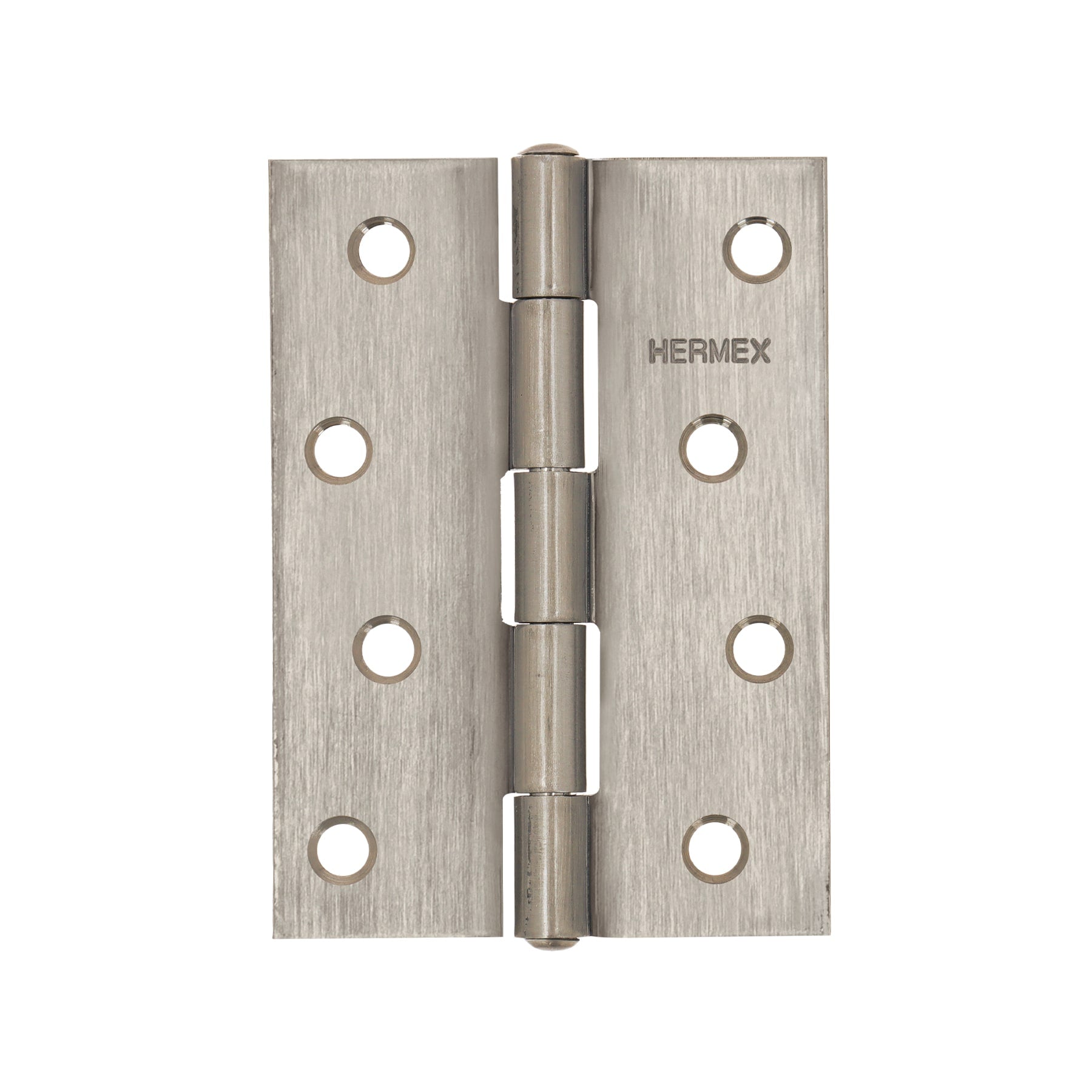 Bisagra rectangular 4" acero inoxidable, HERMEX