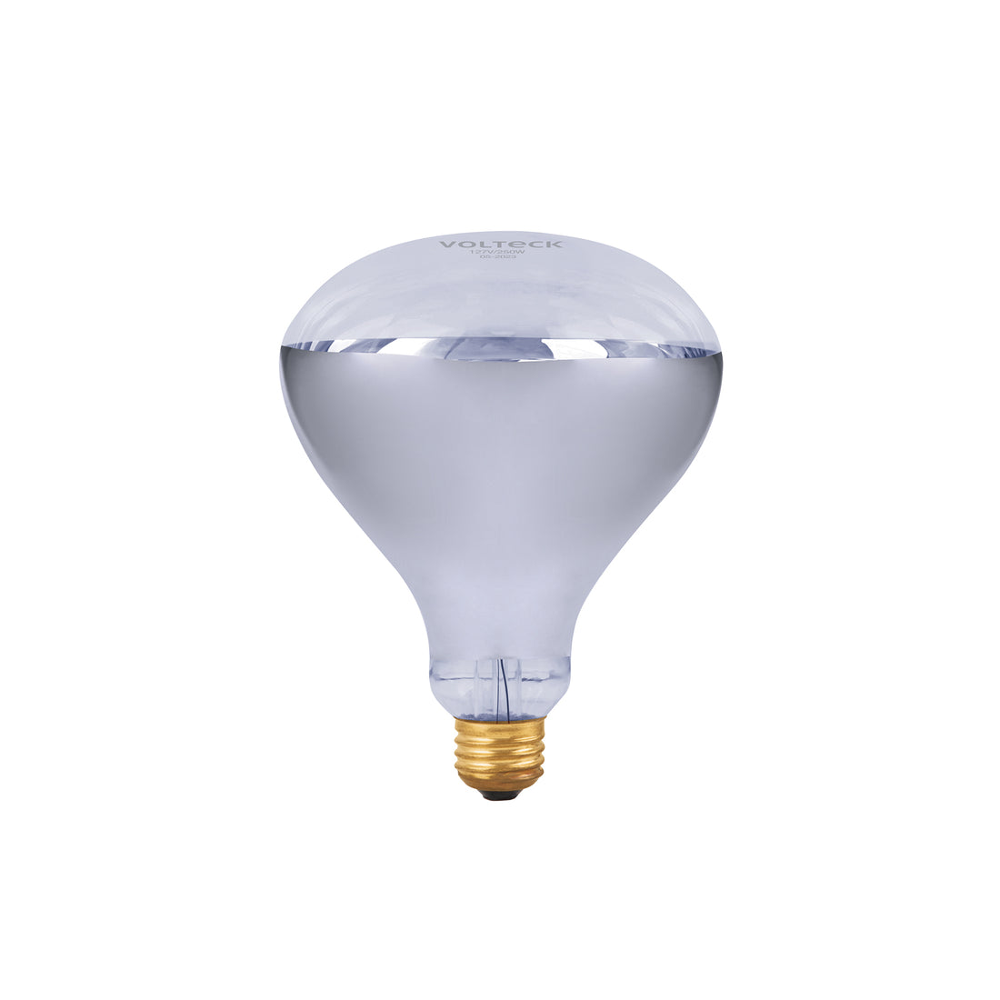 Lámpara incandescente de calor, BR40 250 Watts, transparente